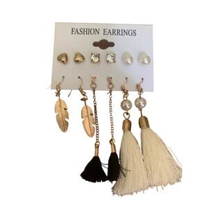 Fashion Earrings Set of Six  *Bundle & Save*